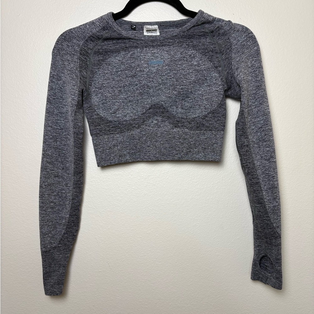 Gymshark Flex Crop Top Long Sleeve Active
